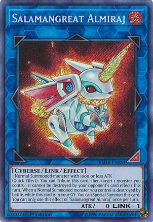 Salamangreat Almiraj [BLHR-EN054] Secret Rare - Yu-Gi-Oh! - Card Brawlers | Quebec | Canada |
