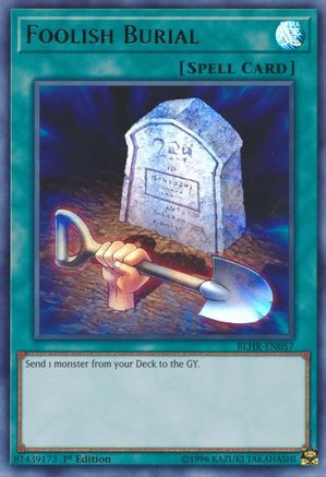 Foolish Burial [BLHR-EN057] Ultra Rare - Yu-Gi-Oh! - Card Brawlers | Quebec | Canada |