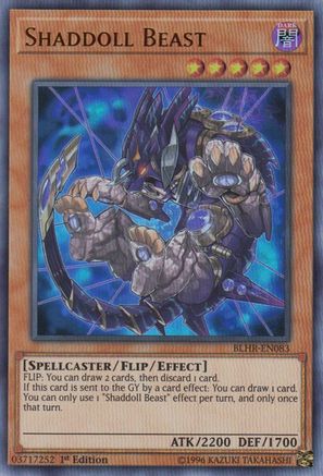 Shaddoll Beast [BLHR-EN083] Ultra Rare - Yu-Gi-Oh! - Card Brawlers | Quebec | Canada |