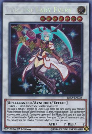 Fortune Lady Every [RIRA-EN038] Secret Rare - Yu-Gi-Oh! - Card Brawlers | Quebec | Canada |