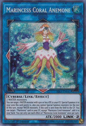 Marincess Coral Anemone [RIRA-EN041] Secret Rare - Yu-Gi-Oh! - Card Brawlers | Quebec | Canada |