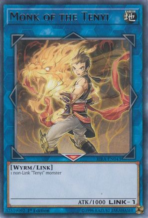 Monk of the Tenyi [RIRA-EN043] Rare - Yu-Gi-Oh! - Card Brawlers | Quebec | Canada |