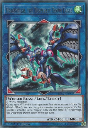 Hraesvelgr, the Desperate Doom Eagle [RIRA-EN082] Rare - Yu-Gi-Oh! - Card Brawlers | Quebec | Canada |