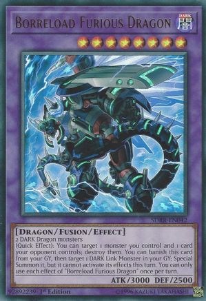 Borreload Furious Dragon [SDRR-EN042] Ultra Rare - Yu-Gi-Oh! - Card Brawlers | Quebec | Canada |