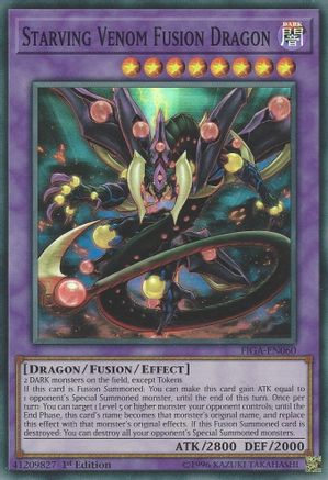 Starving Venom Fusion Dragon [FIGA-EN060] Super Rare - Yu-Gi-Oh! - Card Brawlers | Quebec | Canada |