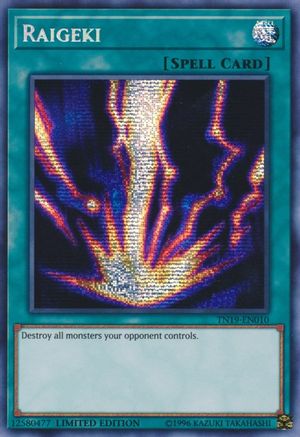 Raigeki [TN19-EN010] Prismatic Secret Rare - Yu-Gi-Oh! - Card Brawlers | Quebec | Canada |