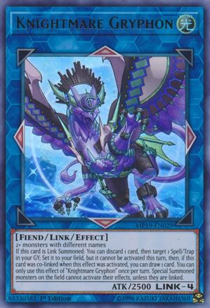 Knightmare Gryphon [MP19-EN029] Ultra Rare - Yu-Gi-Oh! - Card Brawlers | Quebec | Canada |