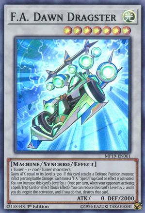 F.A. Dawn Dragster [MP19-EN061] Super Rare - Yu-Gi-Oh! - Card Brawlers | Quebec | Canada |