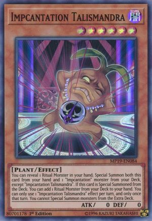 Impcantation Talismandra [MP19-EN084] Super Rare - Yu-Gi-Oh! - Card Brawlers | Quebec | Canada |