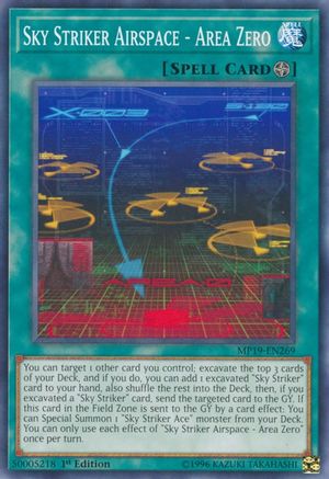 Sky Striker Airspace - Area Zero [MP19-EN269] Common - Yu-Gi-Oh! - Card Brawlers | Quebec | Canada |