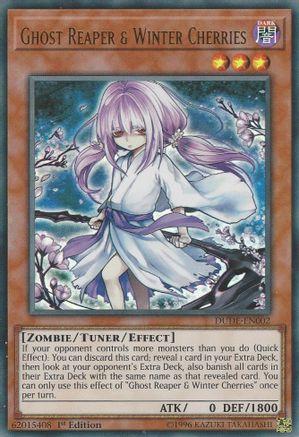 Ghost Reaper & Winter Cherries [DUDE-EN002] Ultra Rare - Yu-Gi-Oh! - Card Brawlers | Quebec | Canada |