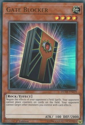 Gate Blocker [DUDE-EN029] Ultra Rare - Yu-Gi-Oh! - Card Brawlers | Quebec | Canada |