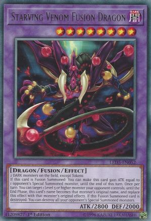 Starving Venom Fusion Dragon [LED5-EN052] Rare - Yu-Gi-Oh! - Card Brawlers | Quebec | Canada |