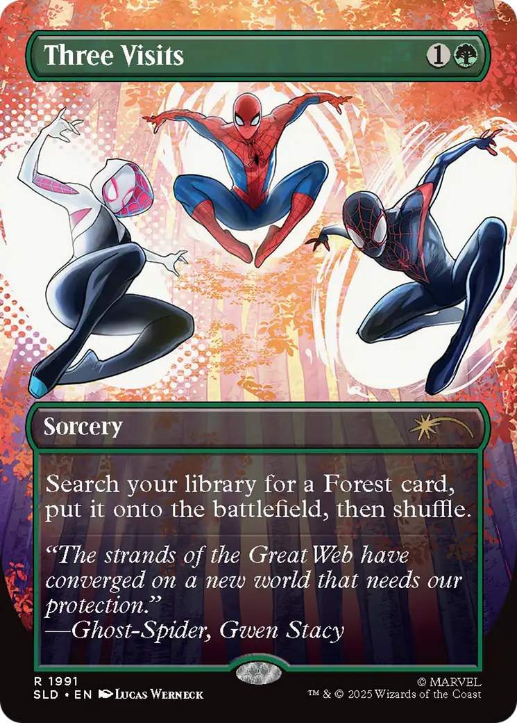 Three Visits [Secret Lair Drop Series] - Magic: The Gathering - Card Brawlers | Quebec | Canada |