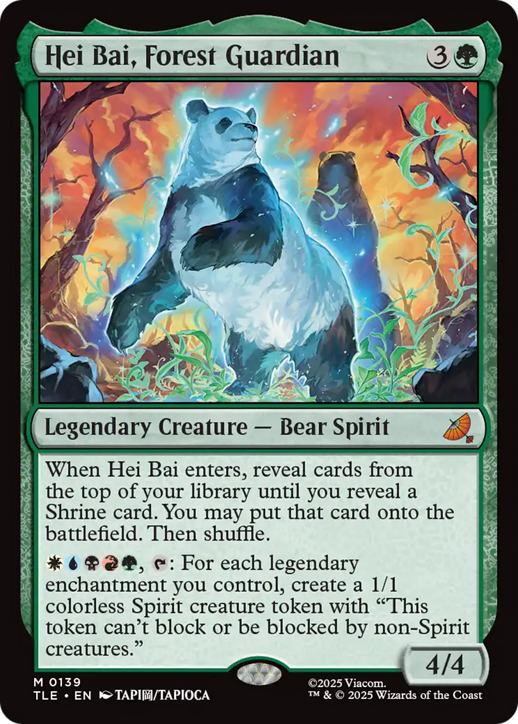 Hei Bai, Forest Guardian [Avatar: The Last Airbender: Eternal-Legal] - Magic: The Gathering - Card Brawlers | Quebec | Canada |