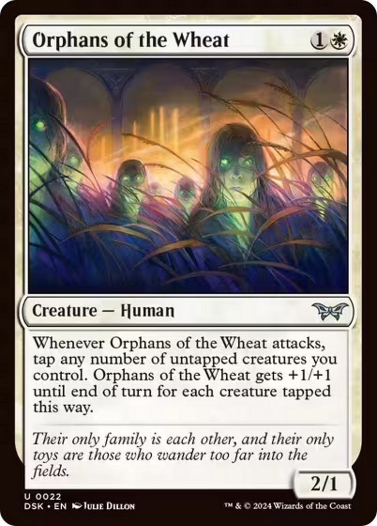 Orphans of the Wheat [Duskmourn: House of Horror] - Magic: The Gathering - Card Brawlers | Quebec | Canada |