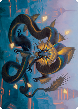 Ao, the Dawn Sky 1 Art Card [Kamigawa: Neon Dynasty Art Series] - Magic: The Gathering - Card Brawlers | Quebec | Canada |