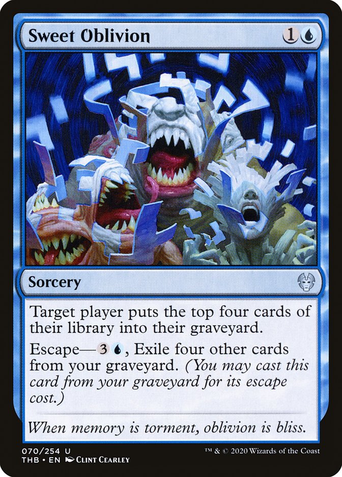 Sweet Oblivion [Theros Beyond Death] - Magic: The Gathering - Card Brawlers | Quebec | Canada |
