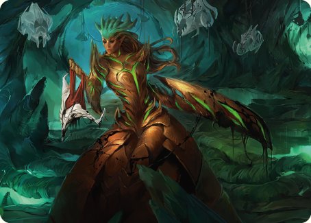 Glissa Sunslayer Art Card [Phyrexia: All Will Be One Art Series] - Magic: The Gathering - Card Brawlers | Quebec | Canada |