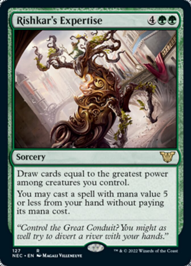 Rishkar's Expertise [Kamigawa: Neon Dynasty Commander] - Magic: The Gathering - Card Brawlers | Quebec | Canada |