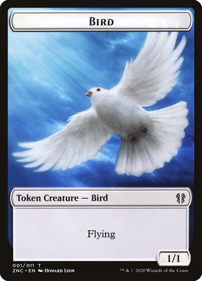 Bird // Kor Ally Double-Sided Token [Zendikar Rising Commander Tokens] - Magic: The Gathering - Card Brawlers | Quebec | Canada |