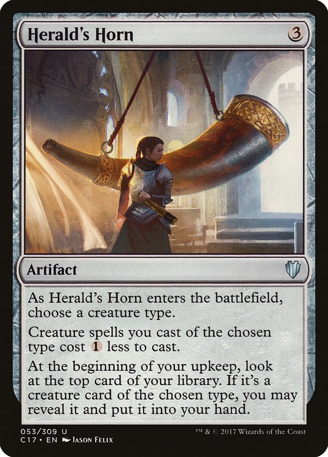 Herald's Horn [Commander 2017] - Magic: The Gathering - Card Brawlers | Quebec | Canada |