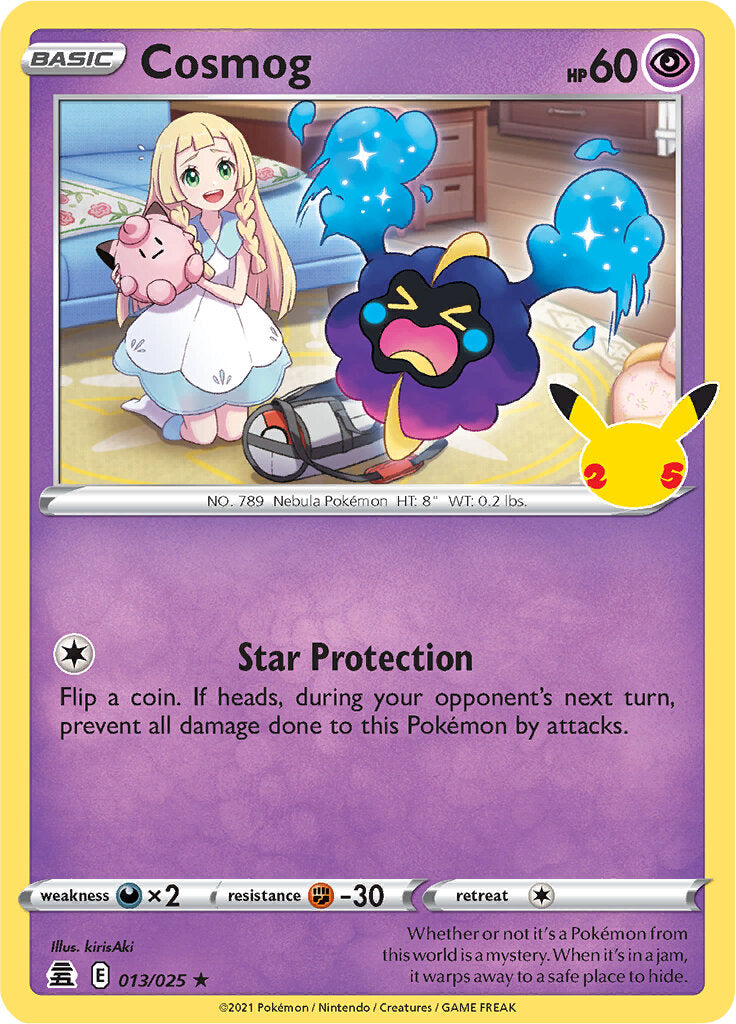 Cosmog (013/025) [Celebrations: 25th Anniversary] - Pokémon - Card Brawlers | Quebec | Canada |