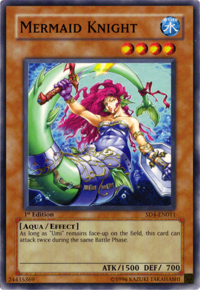 Mermaid Knight [SD4-EN011] Common - Yu-Gi-Oh! - Card Brawlers | Quebec | Canada |