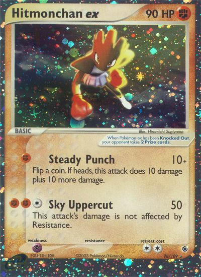 Hitmonchan ex (98/109) [EX: Ruby & Sapphire] - Pokémon - Card Brawlers | Quebec | Canada |