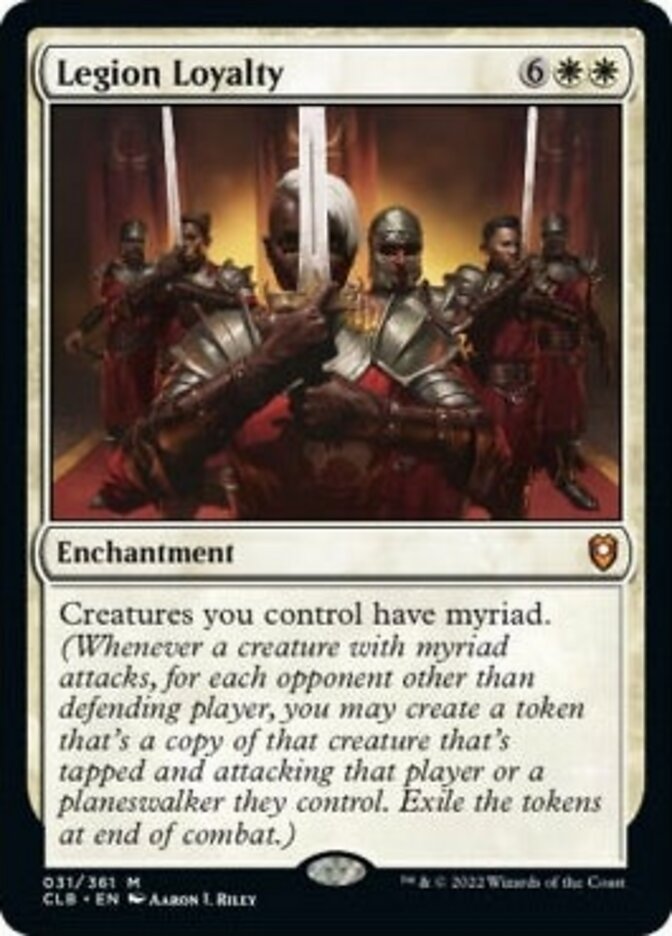 Legion Loyalty [Commander Legends: Battle for Baldur's Gate] - Magic: The Gathering - Card Brawlers | Quebec | Canada |