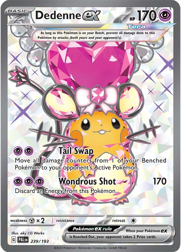 Dedenne ex (239/193) [Scarlet & Violet: Paldea Evolved] - Pokémon - Card Brawlers | Quebec | Canada |