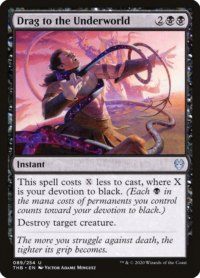 Drag to the Underworld [Theros Beyond Death] - Magic: The Gathering - Card Brawlers | Quebec | Canada |