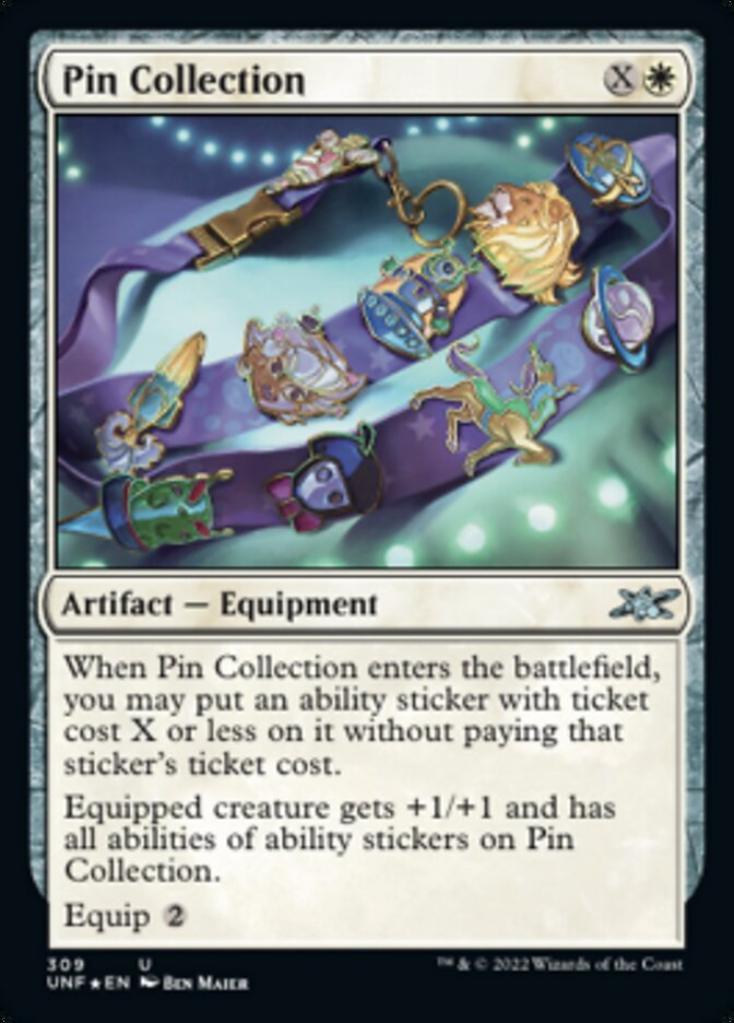Pin Collection (Galaxy Foil) [Unfinity] - Magic: The Gathering - Card Brawlers | Quebec | Canada |