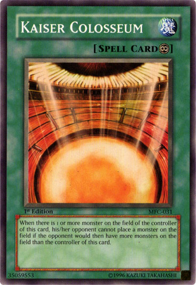 Kaiser Colosseum [MFC-031] Common - Yu-Gi-Oh! - Card Brawlers | Quebec | Canada |