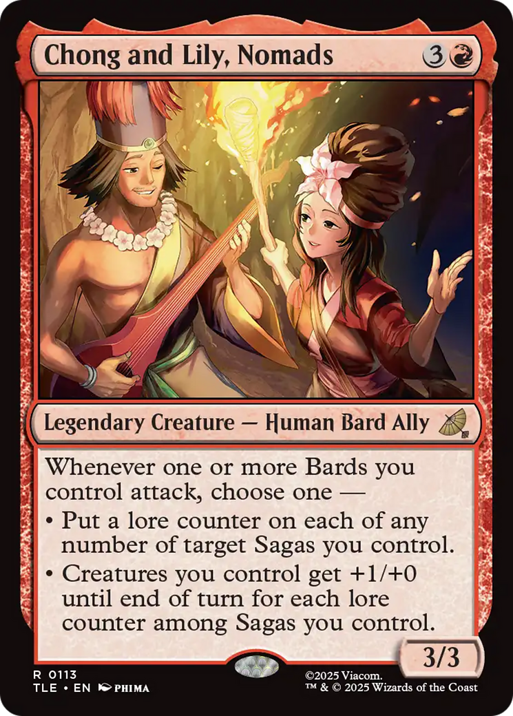 Chong and Lily, Nomads [Avatar: The Last Airbender: Eternal-Legal] - Magic: The Gathering - Card Brawlers | Quebec | Canada |