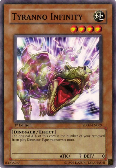 Tyranno Infinity [SD09-EN009] Common - Yu-Gi-Oh! - Card Brawlers | Quebec | Canada |