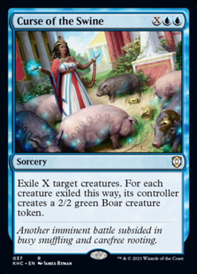 Curse of the Swine [Kaldheim Commander] - Magic: The Gathering - Card Brawlers | Quebec | Canada |