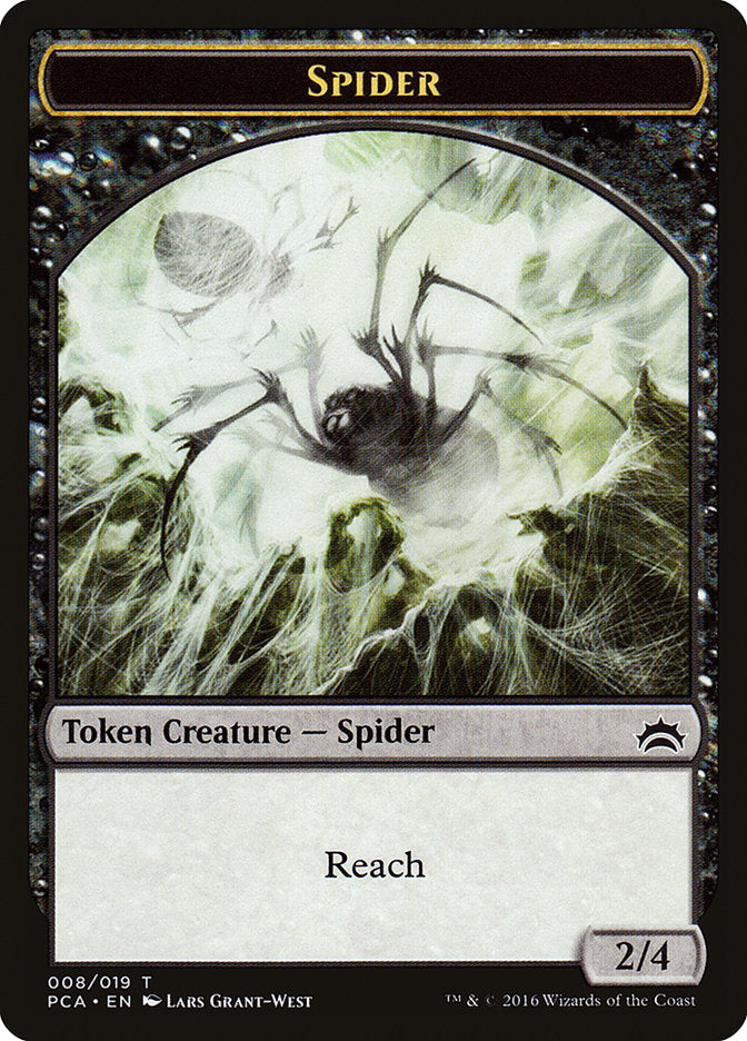 Spider // Saproling Double-Sided Token [Planechase Anthology Tokens] - Magic: The Gathering - Card Brawlers | Quebec | Canada |