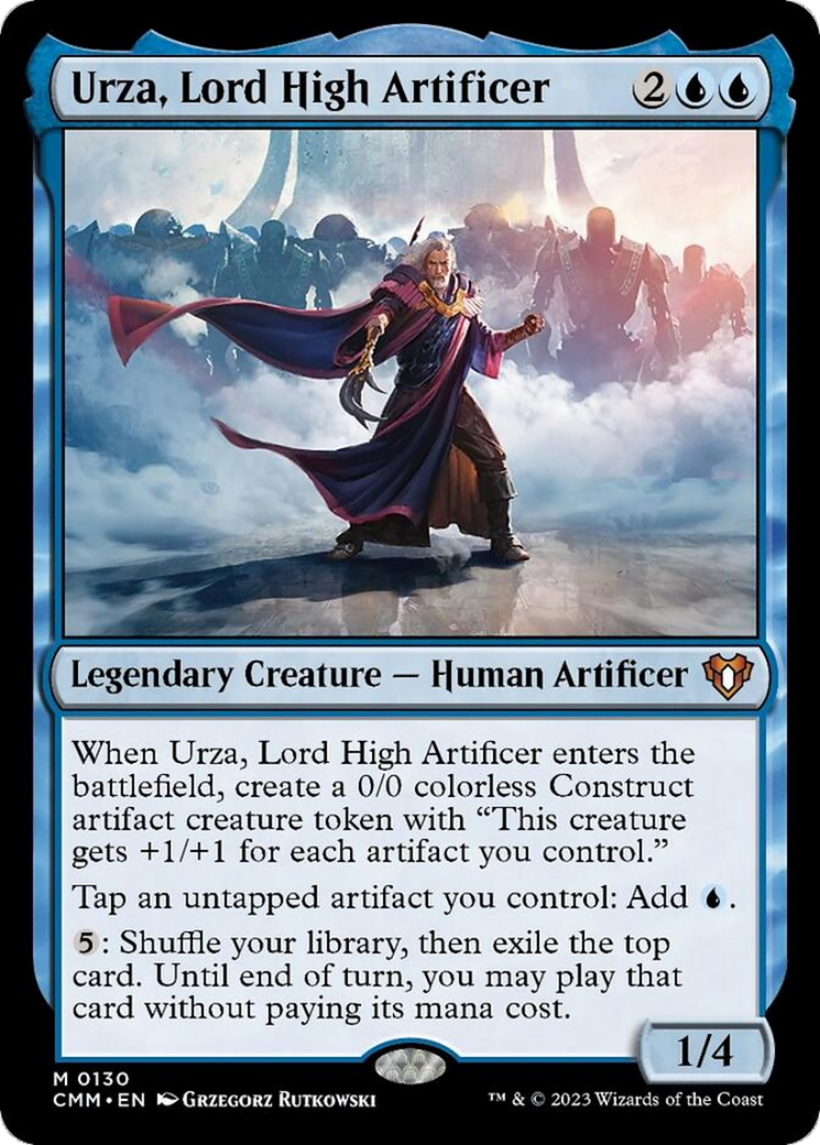 Urza, Lord High Artificer [Commander Masters] - Magic: The Gathering - Card Brawlers | Quebec | Canada |