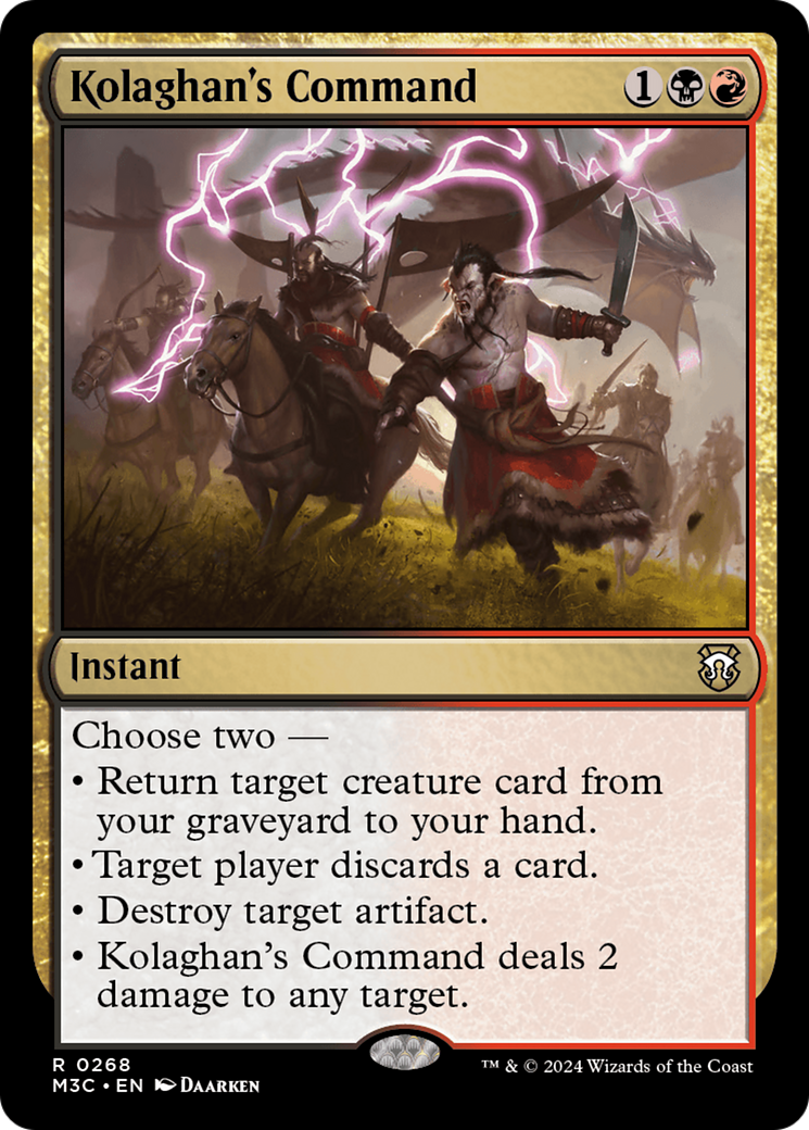 Kolaghan's Command [Modern Horizons 3 Commander] - Magic: The Gathering - Card Brawlers | Quebec | Canada |