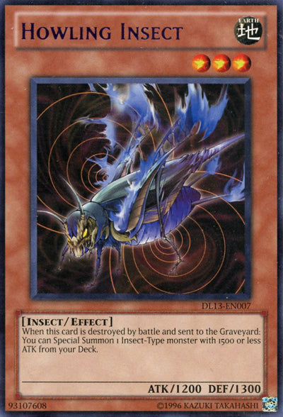 Howling Insect (Purple) [DL13-EN007] Rare - Yu-Gi-Oh! - Card Brawlers | Quebec | Canada |