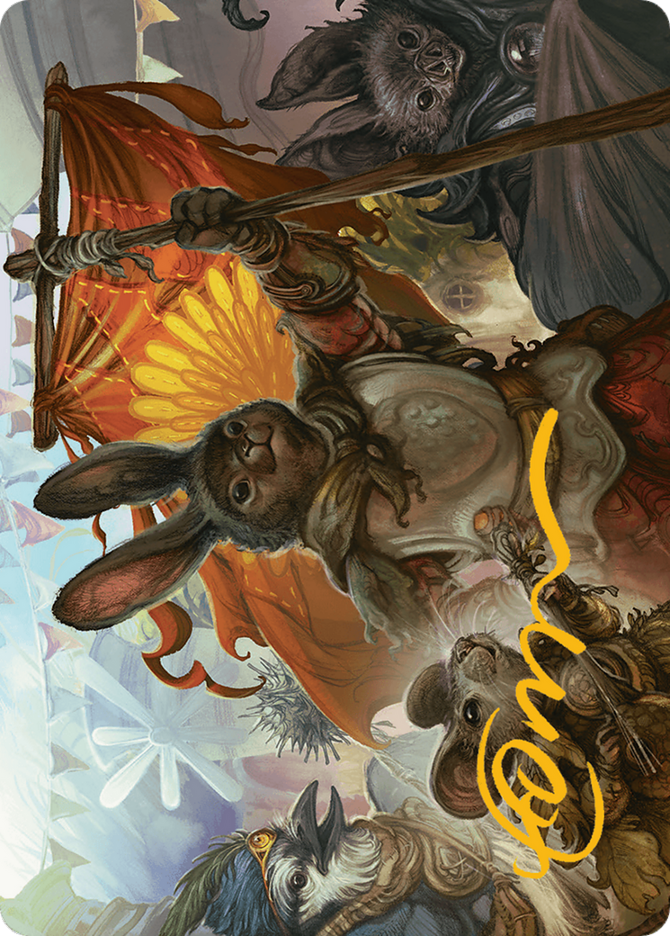 Valley Questcaller 2 Art Card (Gold-Stamped Signature) [Bloomburrow Art Series] - Magic: The Gathering - Card Brawlers | Quebec | Canada |