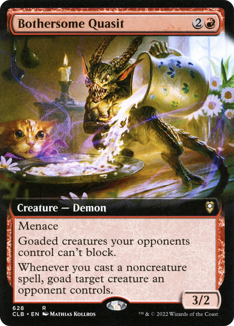 Bothersome Quasit (Extended Art) [Commander Legends: Battle for Baldur's Gate] - Magic: The Gathering - Card Brawlers | Quebec | Canada |