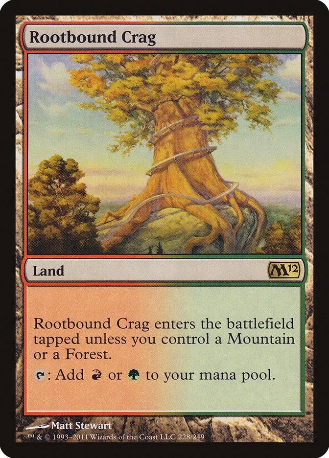 Rootbound Crag [Magic 2012] - Magic: The Gathering - Card Brawlers | Quebec | Canada |