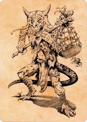 Taunting Kobold Art Card [Commander Legends: Battle for Baldur's Gate Art Series] - Magic: The Gathering - Card Brawlers | Quebec | Canada |