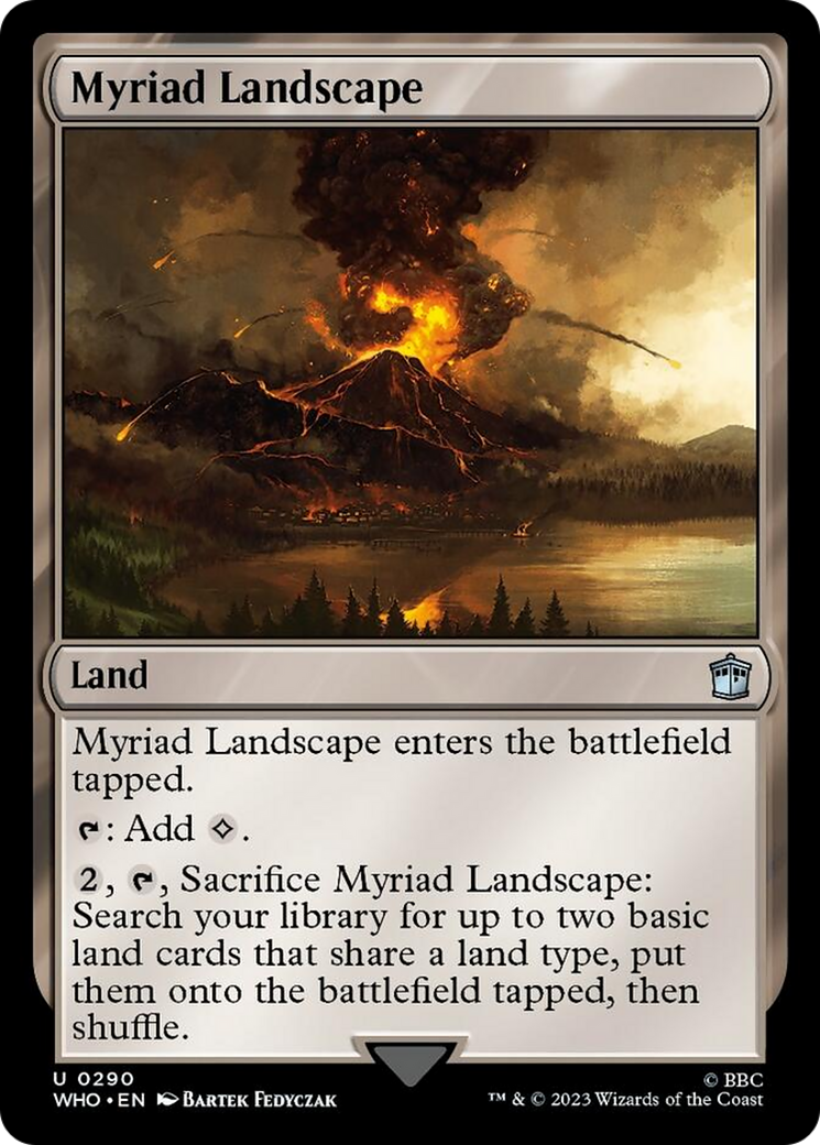 Myriad Landscape [Doctor Who] - Magic: The Gathering - Card Brawlers | Quebec | Canada |