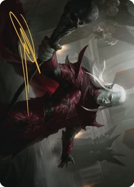 Baeloth Barrityl, Entertainer Art Card (Gold-Stamped Signature) [Commander Legends: Battle for Baldur's Gate Art Series] - Magic: The Gathering - Card Brawlers | Quebec | Canada |