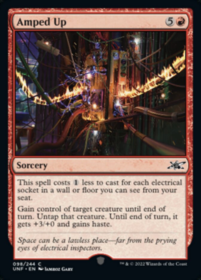 Amped Up [Unfinity] - Magic: The Gathering - Card Brawlers | Quebec | Canada |
