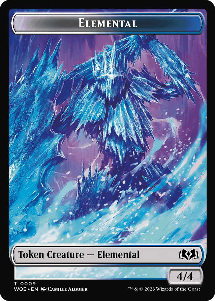 Elemental Token [Wilds of Eldraine Tokens] - Magic: The Gathering - Card Brawlers | Quebec | Canada |