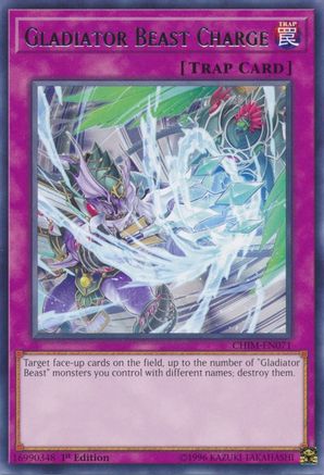 Gladiator Beast Charge [CHIM-EN071] Rare - Yu-Gi-Oh! - Card Brawlers | Quebec | Canada |